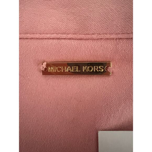 MICHAEL KORS WOMENS BASICS TROUSERS PANTS QUARTZ PINK SIZE 16 COTTON BLEND - Picture 7 of 14